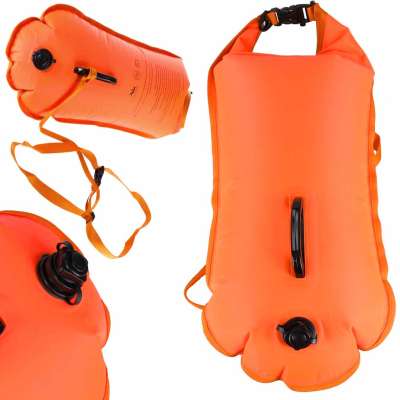 Swimming buoy rescue buoy dry pocket whistle 28l