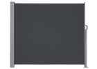 Terrace side screen awning retractable 200cm 2