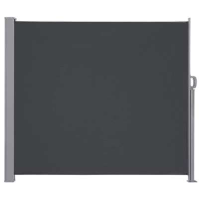 Terrace side screen awning retractable 200cm