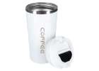 Thermal mug bidon with mouthpiece thermos 500ml white 7