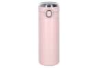 Thermal mug bidon with mouthpiece thermos LED 420ml pink 2
