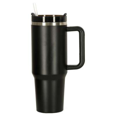 Thermal mug with handle thermos 1200ml black
