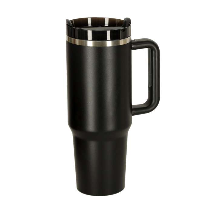 Thermal mug with handle thermos 1200ml black