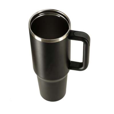Thermal mug with handle thermos 1200ml black