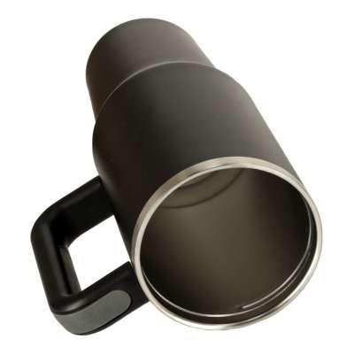 Thermal mug with handle thermos 1200ml black