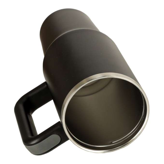 Thermal mug with handle thermos 1200ml black