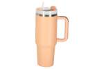 Thermal mug with handle thermos 1200ml powder pink 3