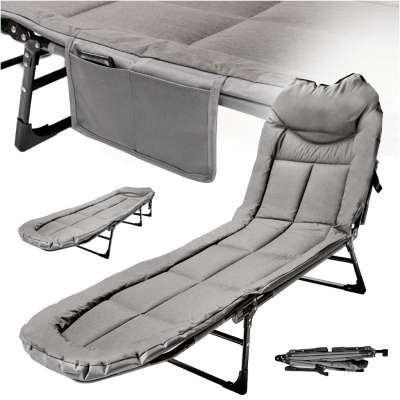 Tourist field bed foldable 200x64x32cm