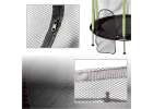 Trampolina ogrodowa dla dzieci siatka 140 cm zielona 8