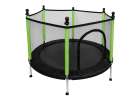 Trampoline for home garden for kids ball net 140cm 55inch green 2