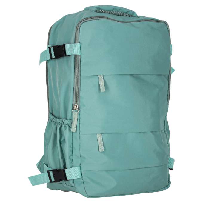 Travel backpack luggage green 45x30 cm