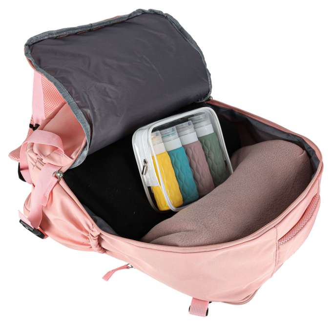 Travel backpack luggage pink 45x30 cm