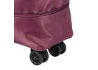 Travel bag on wheels foldable 3 sizes fiol 11