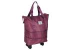Travel bag on wheels foldable 3 sizes fiol 2