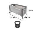 Travel crib foldable with mattress max. 15kg 3