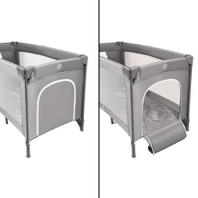 Travel crib foldable with mattress max. 15kg