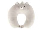 Travel cushion 2in1 neck roll for aeroplane car mascot cat 2
