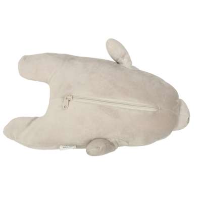 Travel cushion 2in1 neck roll for aeroplane car teddy bear mascot