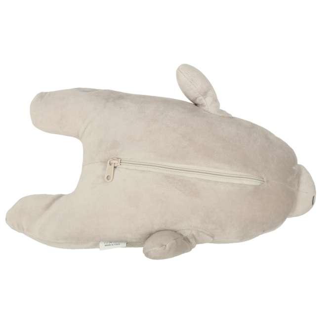 Travel cushion 2in1 neck roll for aeroplane car teddy bear mascot