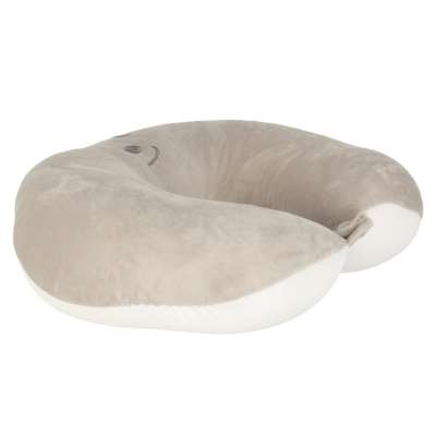 Travel cushion 2in1 neck roll for aeroplane car teddy bear mascot
