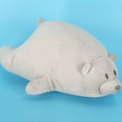 Travel cushion 2in1 neck roll for aeroplane car teddy bear mascot