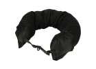 Travel pillow travel storage compartment black 8