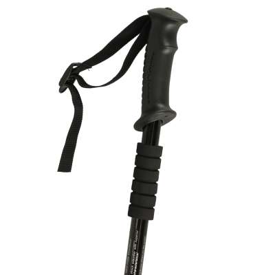 Trekking poles for Nordic walking folding 2 pieces black