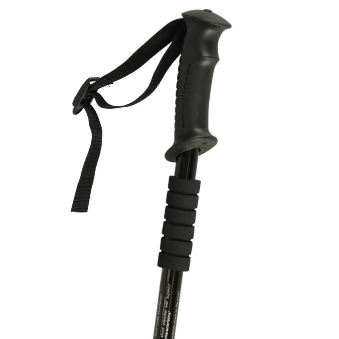 Trekking poles for Nordic walking folding 2 pieces black