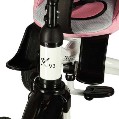 Trike Fix 3in1 tricycle with canopy swivel adjustable stroller guide strap V3 pink