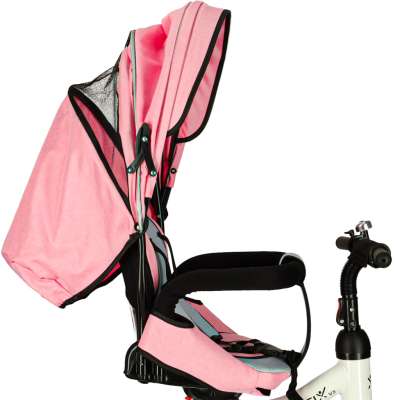 Trike Fix 3in1 tricycle with canopy swivel adjustable stroller guide strap V3 pink