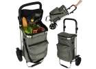 Trolley shopping bag on wheels 100cm grey 2
