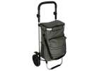 Trolley shopping bag on wheels 100cm grey 17