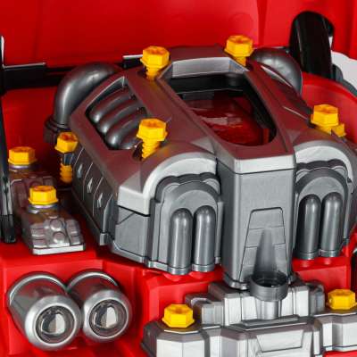 Truck engine dismantling motor kit mechanic moving parts