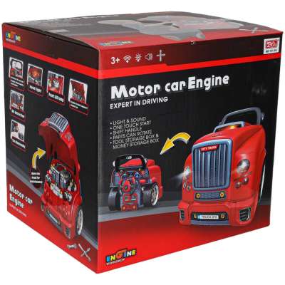 Truck engine dismantling motor kit mechanic moving parts