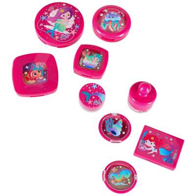 Trunk makeup and nail makeup kit for kids 22 items