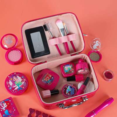 Trunk makeup and nail makeup kit for kids 22 items