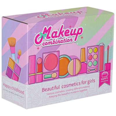 Trunk makeup and nail makeup kit for kids 22 items