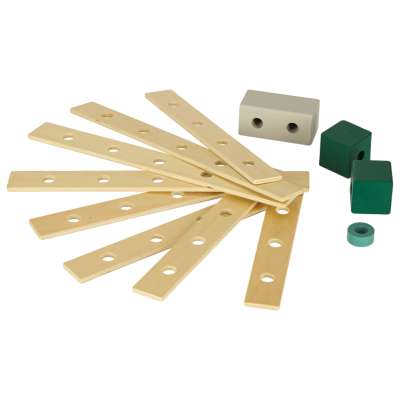 LULILO Fikso wooden workshop small DIY set with tools saw screwdriver sounds 86cm