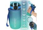 Water bottle bidon 600ml blue-green 1