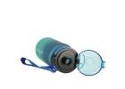 Water bottle bidon 600ml blue-green 8