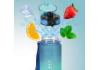 Water bottle bidon 600ml blue-green 10