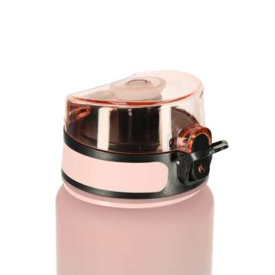 Water bottle bidon 600ml pink and blue