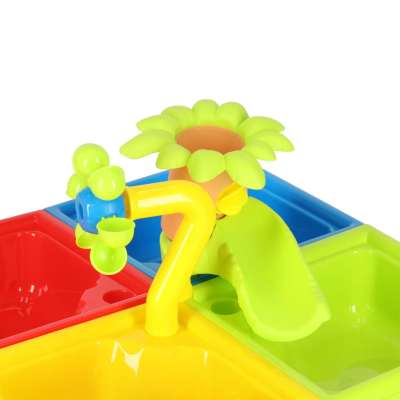 Water table four piece paddle watering can stool