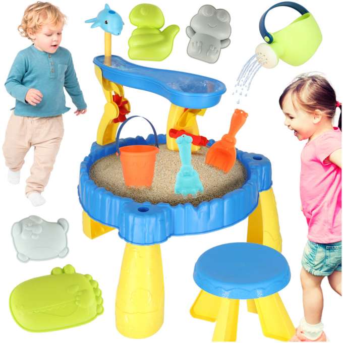 Water table sand and water track two levels acce