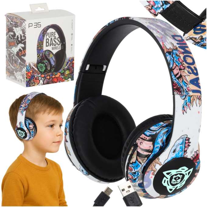 Wireless Bluetooth RGB Gaming Sport 150mAh Over-Ear Headphones