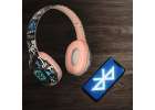 Wireless Bluetooth RGB Gaming Sport 200mAh pink over-ear headphones 10
