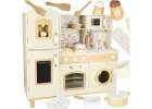 Wooden kitchen water tap sounds lights 90cm 1
