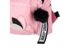 Youth single compartment school backpack pink 8