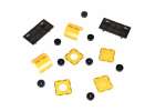 3D construction magnetic blocks 90 elements 3