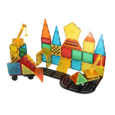 3D construction magnetic blocks 90 elements